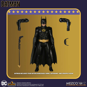 Batman-Figur Einzelteile